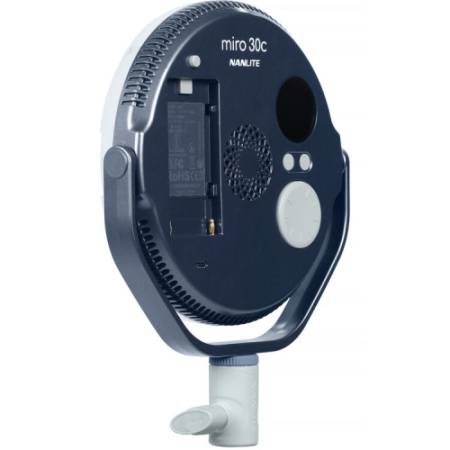 Nanlite Miro 30c (Midnight Blue) - okrągły panel, lampa LED RGBWW